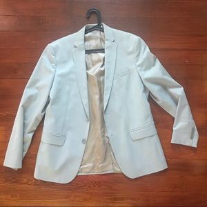 calvin klein men's suit jacket in light color